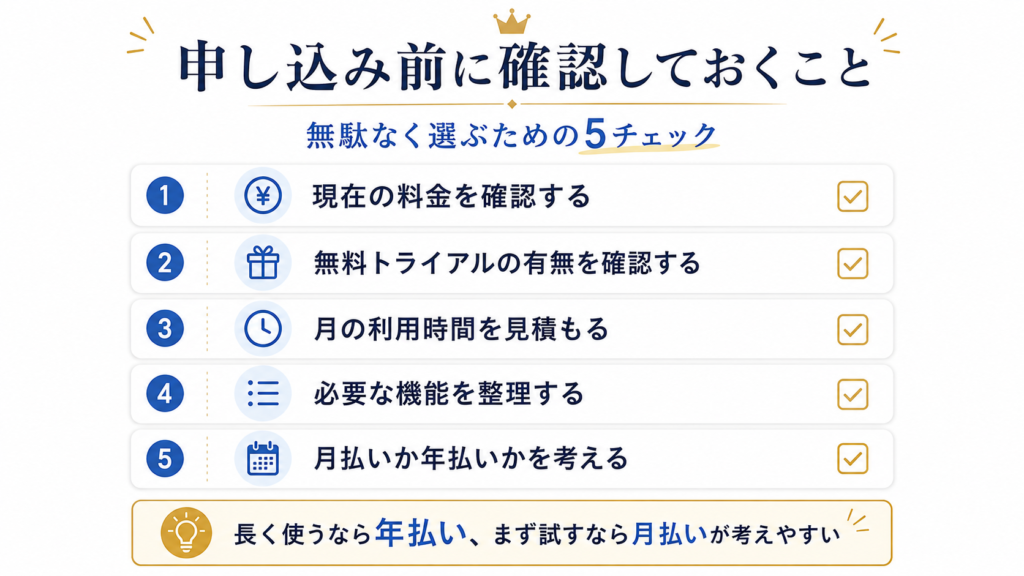 Notta申し込み前に確認したい無料トライアル・料金変更・キャンペーン条件のチェックリスト